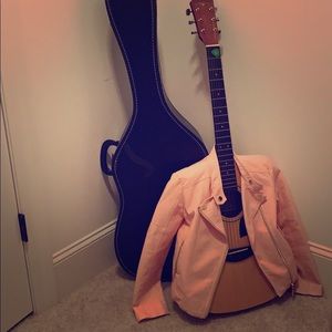 ArtClass Pink Pleather Jacket